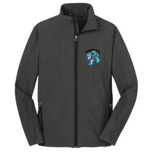 Doing Dad Shit Funny Dad FatherS Day Core Soft Shell Jacket