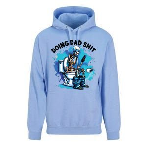 Doing Dad Shit Funny Dad FatherS Day Unisex Surf Hoodie