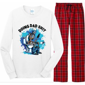 Doing Dad Shit Funny Dad FatherS Day Long Sleeve Pajama Set