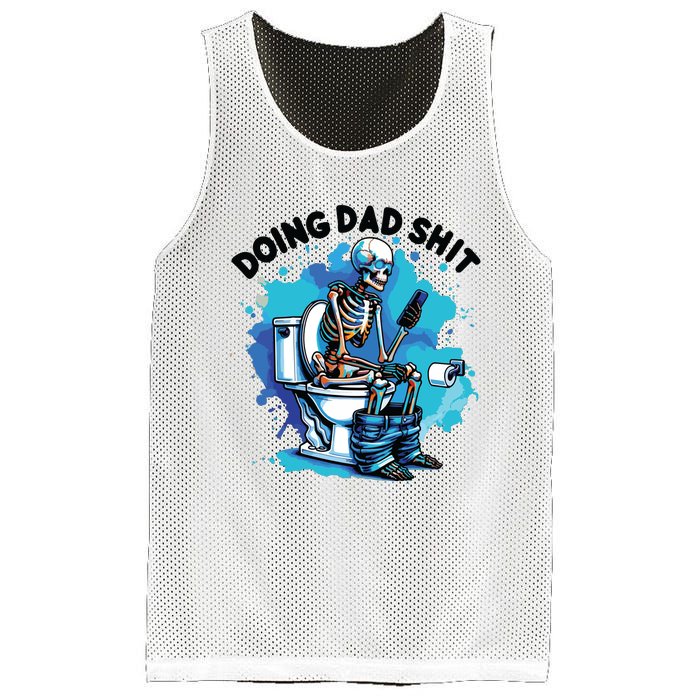 Doing Dad Shit Funny Dad FatherS Day Mesh Reversible Basketball Jersey Tank