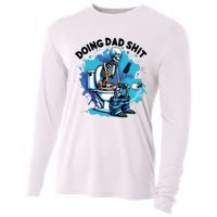 Doing Dad Shit Funny Dad FatherS Day Cooling Performance Long Sleeve Crew