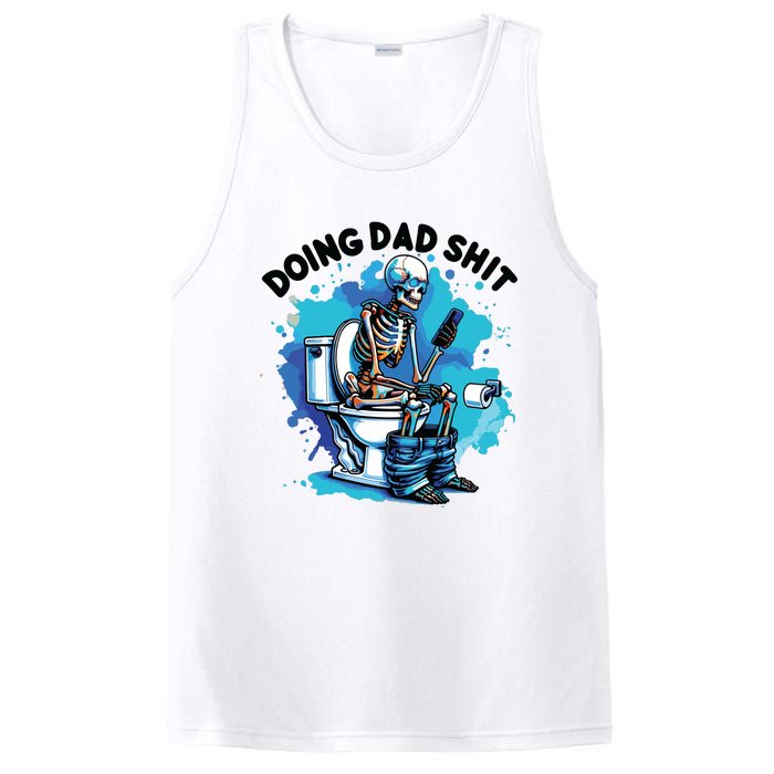 Doing Dad Shit Funny Dad FatherS Day PosiCharge Competitor Tank