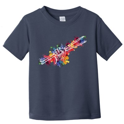 Drummer Drum Set Drumsticks Toddler T-Shirt