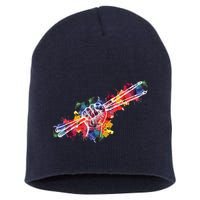 Drummer Drum Set Drumsticks Short Acrylic Beanie