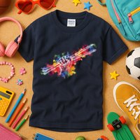 Drummer Drum Set Drumsticks Kids T-Shirt