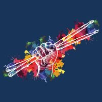 Drummer Drum Set Drumsticks Kids T-Shirt