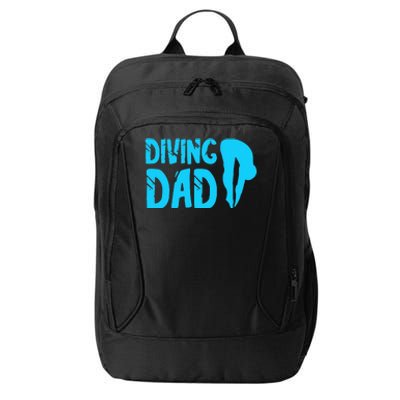 Diving Dad Springboard Swimming Platform Diver City Backpack