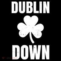 Dublin Down St Patricks Day Clover Flatbill Hat