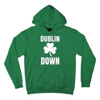 Dublin Down St Patricks Day Clover Hoodie