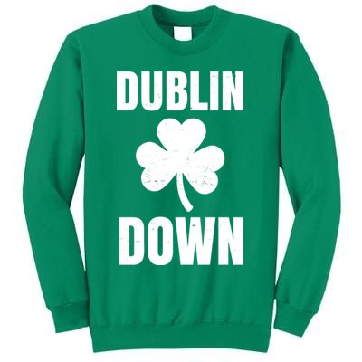 Dublin Down St Patricks Day Clover Sweatshirt