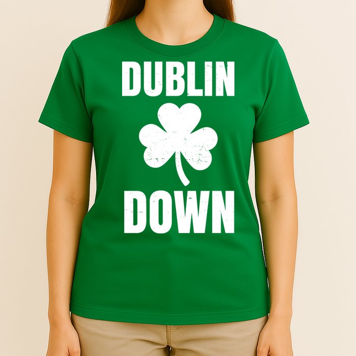 Dublin Down St Patricks Day Clover T-Shirt