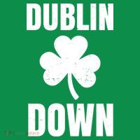 Dublin Down St Patricks Day Clover Tall T-Shirt