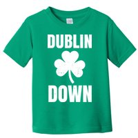 Dublin Down St Patricks Day Clover Toddler T-Shirt