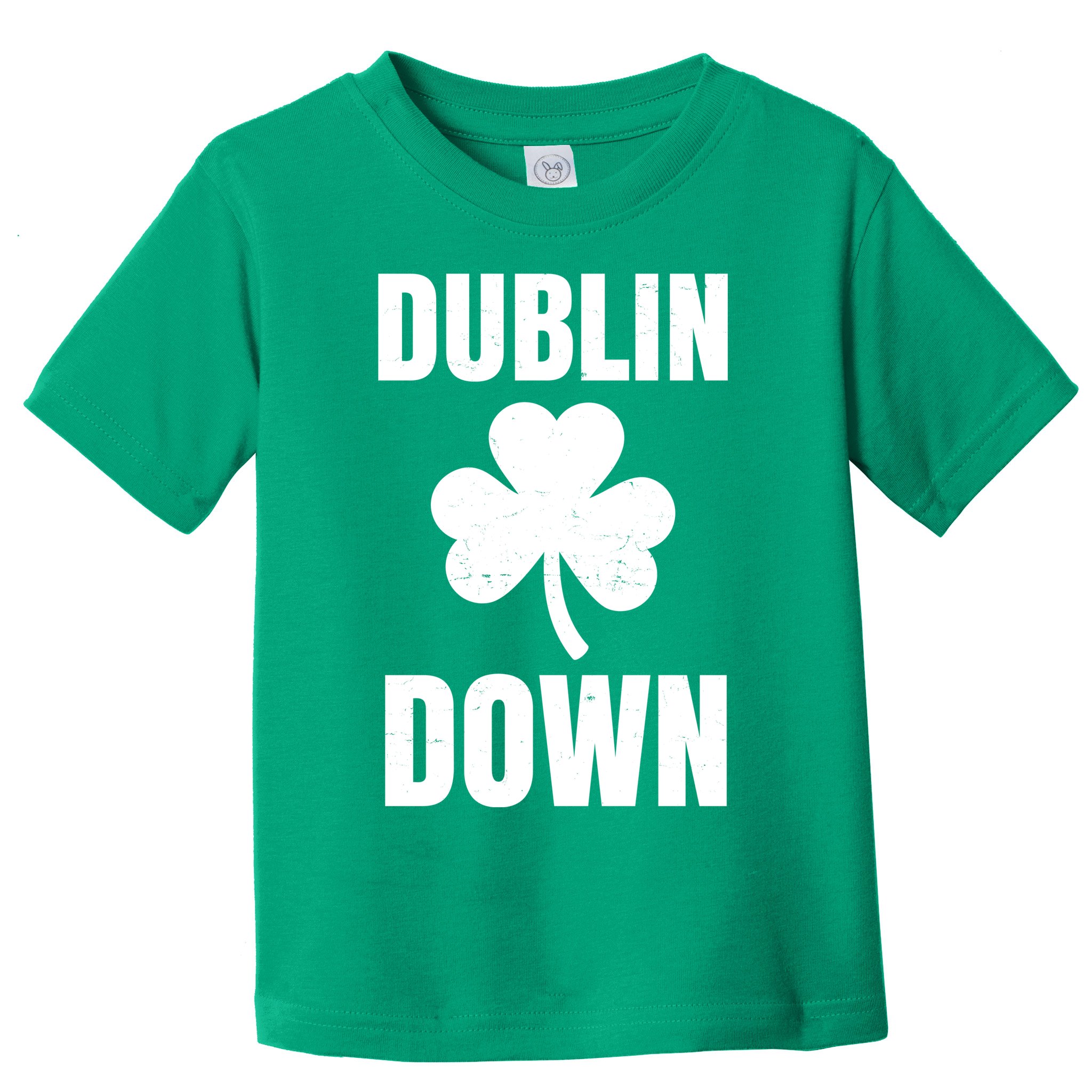 Dublin Down St Patricks Day Clover Toddler T-Shirt