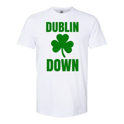 Dublin Down St Patricks Day Clover Softstyle® CVC T-Shirt