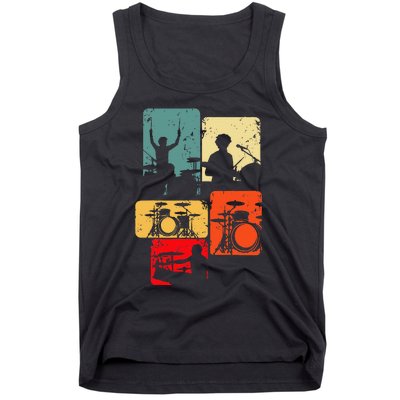 Drummer Drum Sticks Tank Top