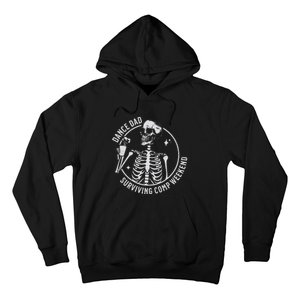 Dance Dad Surviving Comp Weekend Skeleton Coffee Hoodie