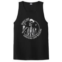 Dance Dad Surviving Comp Weekend Skeleton Coffee PosiCharge Competitor Tank