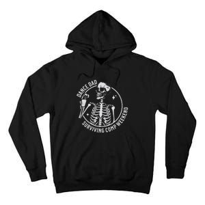 Dance Dad Surviving Comp Weekend Skeleton Coffee Tall Hoodie