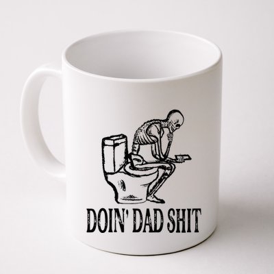 Doing Dad Shit Funny Skeleton Dad Joke Mug