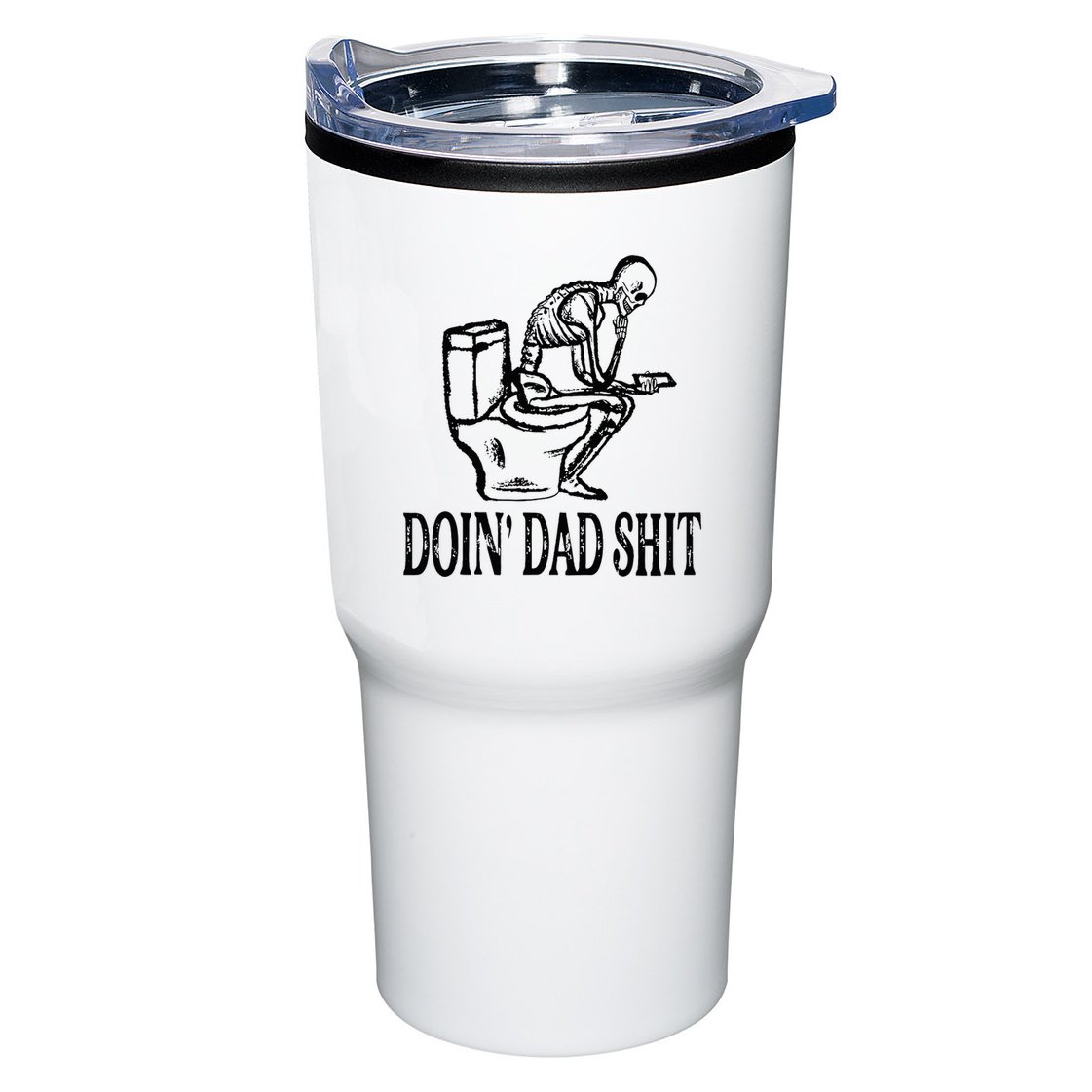 Doing Dad Shit Funny Skeleton Dad Joke Tumbler