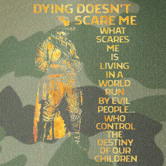 Dying Doesnt Scare Me What Scares Me Legacy Tie Dye Trucker Hat