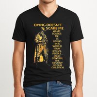 Dying Doesnt Scare Me What Scares Me V-Neck T-Shirt