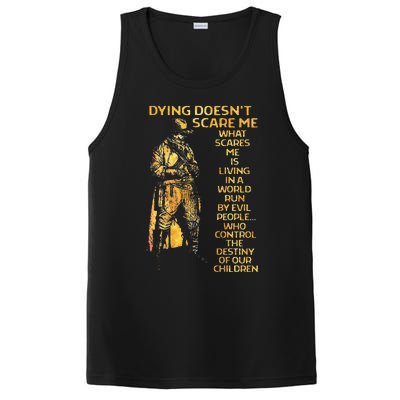 Dying Doesnt Scare Me What Scares Me PosiCharge Competitor Tank