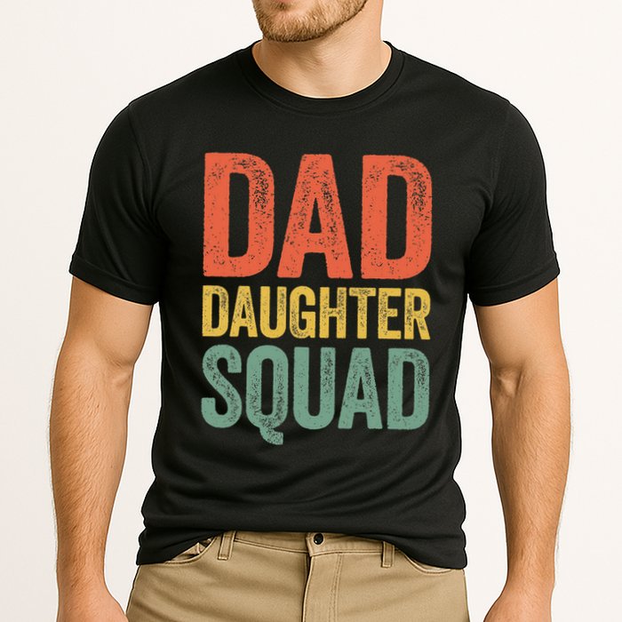 Dad Daughter Squad Father's Day Cooling Performance Crew T-Shirt
