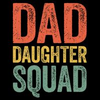 Dad Daughter Squad Father's Day Cooling Performance Crew T-Shirt
