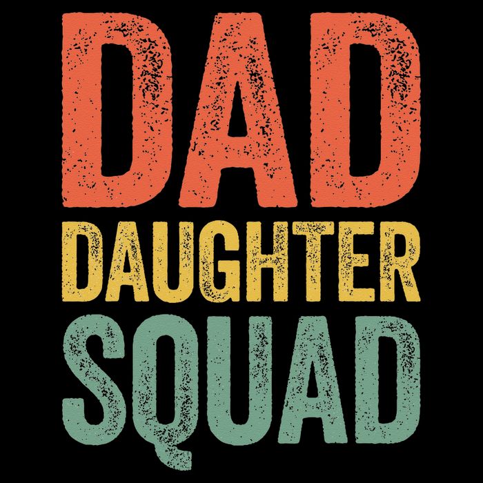 Dad Daughter Squad Father's Day Cooling Performance Crew T-Shirt