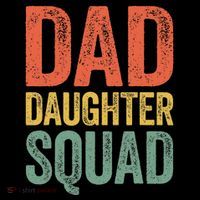 Dad Daughter Squad Father's Day Bucket Hat