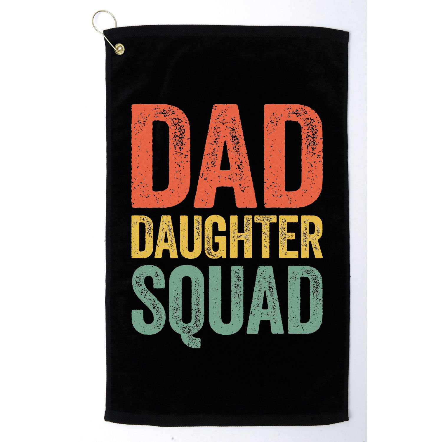 Dad Daughter Squad Father's Day Golf Towel