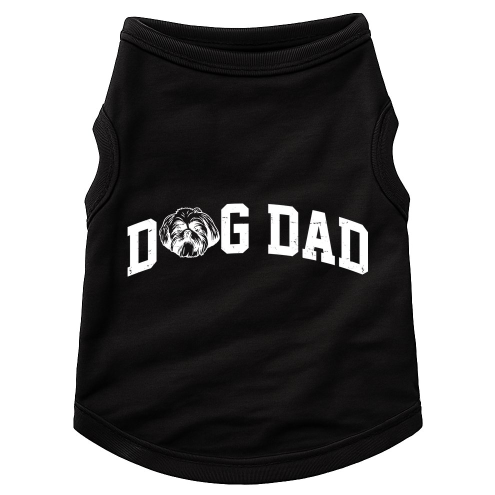Dog Dad Shih Tzu Doggie Tank