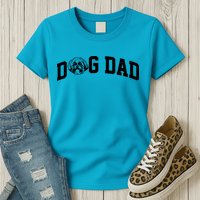 Dog Dad Shih Tzu Womens T-Shirt
