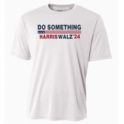 Dnc Do Something Vote Kamala Harris Walz 2024 For President Cooling Performance Crew T-Shirt