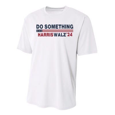 Dnc Do Something Vote Kamala Harris Walz 2024 For President Performance Sprint T-Shirt