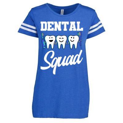 Dental Dentist Squad Teeth Cool Gift Enza Ladies Jersey Football T-Shirt