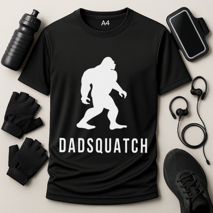 Dadsquatch Dad Sasquatch Bigfoot Funny Gift For Dad Performance Shirt
