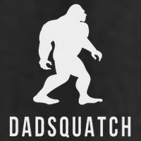 Dadsquatch Dad Sasquatch Bigfoot Funny Gift For Dad 25L Jumbo Tote