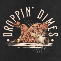 Droppin Dimes Skeleton Welding Humor Cool Comfort Performance Bucket Hat