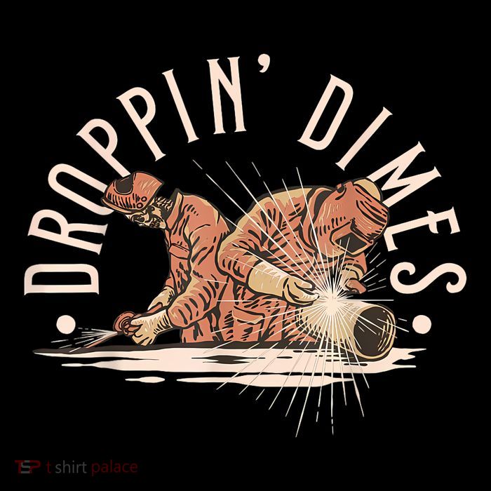 Droppin Dimes Skeleton Welding Humor Backpack