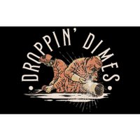 Droppin Dimes Skeleton Welding Humor Bumper Sticker