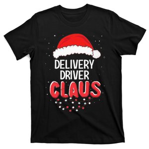 Delivery Driver Santa Claus Christmas Matching Costume T-Shirt