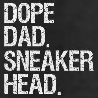 Dope Dad Sneaker Head Funny Saying 7 Panel Mesh Trucker Snapback Hat