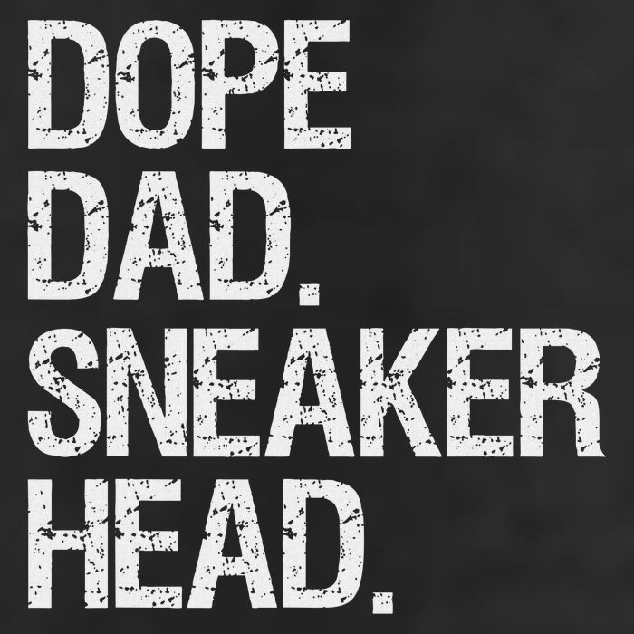 Dope Dad Sneaker Head Funny Saying 7 Panel Mesh Trucker Snapback Hat