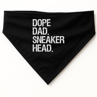 Dope Dad Sneaker Head Funny Saying USA-Made Doggie Bandana