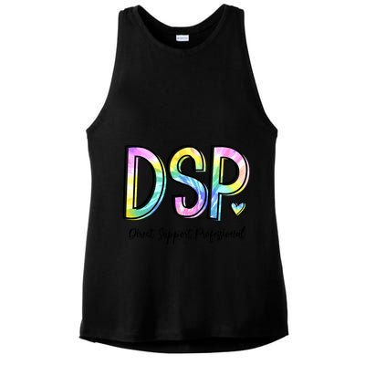 Dsp Direct Support Professional Appreciation Gifts Dsp Week Ladies PosiCharge Tri-Blend Wicking Tank