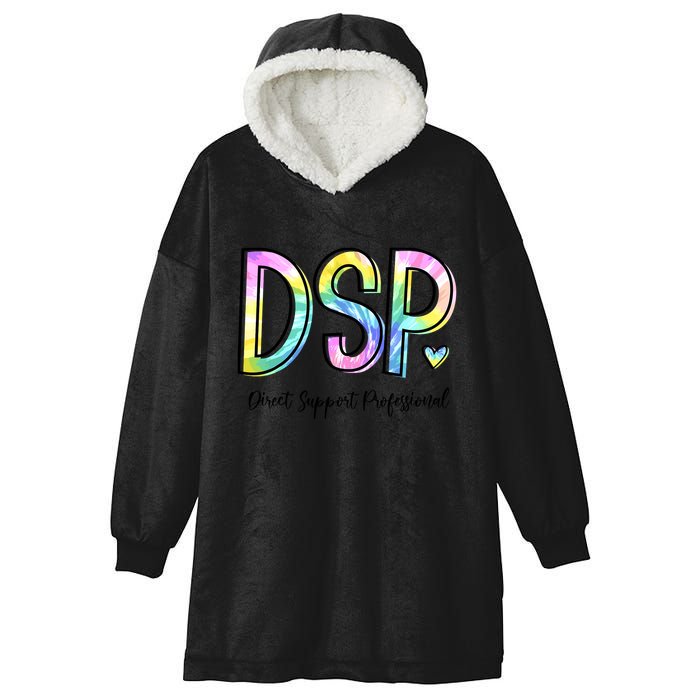 Dsp Direct Support Professional Appreciation Gifts Dsp Week Hooded Wearable Blanket