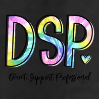 Dsp Direct Support Professional Appreciation Gifts Dsp Week Crop Fleece Hoodie